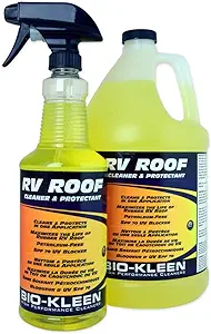 yellow cleaner for rv roof